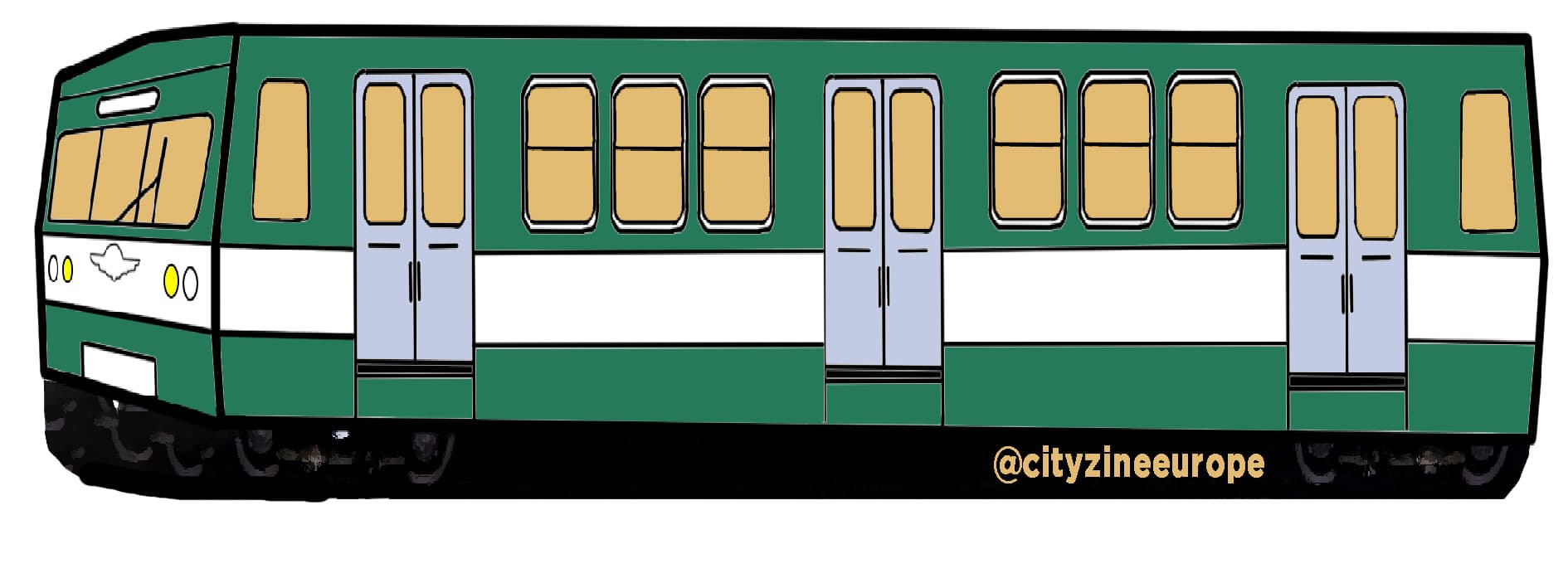 Budapest Transit Sticker Pack